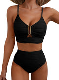 Adeline | Elegant High-Waisted Bikini Set