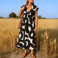 MICHELLE | ELEGANT V-NECK DRESS