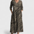 Vanessa | Comfortable Geometric Style Dress