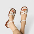 SANDRA | SOPHISTICATED FLAT SANDALS