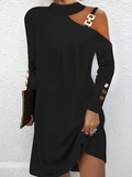 Leighton | Stylish Halter Neck Mini Dress