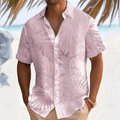 Lando | Tropical Print Short Sleeve Shirt