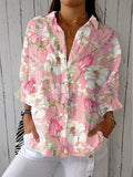 Nancy | Elegant Floral Bloom Blouse