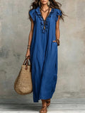 Nola | Stylish Ruffle Sleeveless Dress