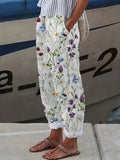Rose | Stylish Floral Summer Pants