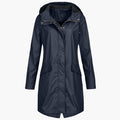 Lavinia | Weatherproof Longline Hooded Coat