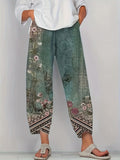 Amanda | Classic Vintage Floral Pants