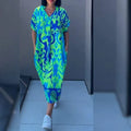 THERESA | ELEGANT PRINTED DRESS