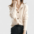 Constance | Refined Button-Front Cardigan