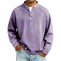 Colby | Vintage Washed Henley Shirt