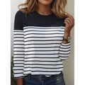 Adriana | Striped Long-Sleeve Top